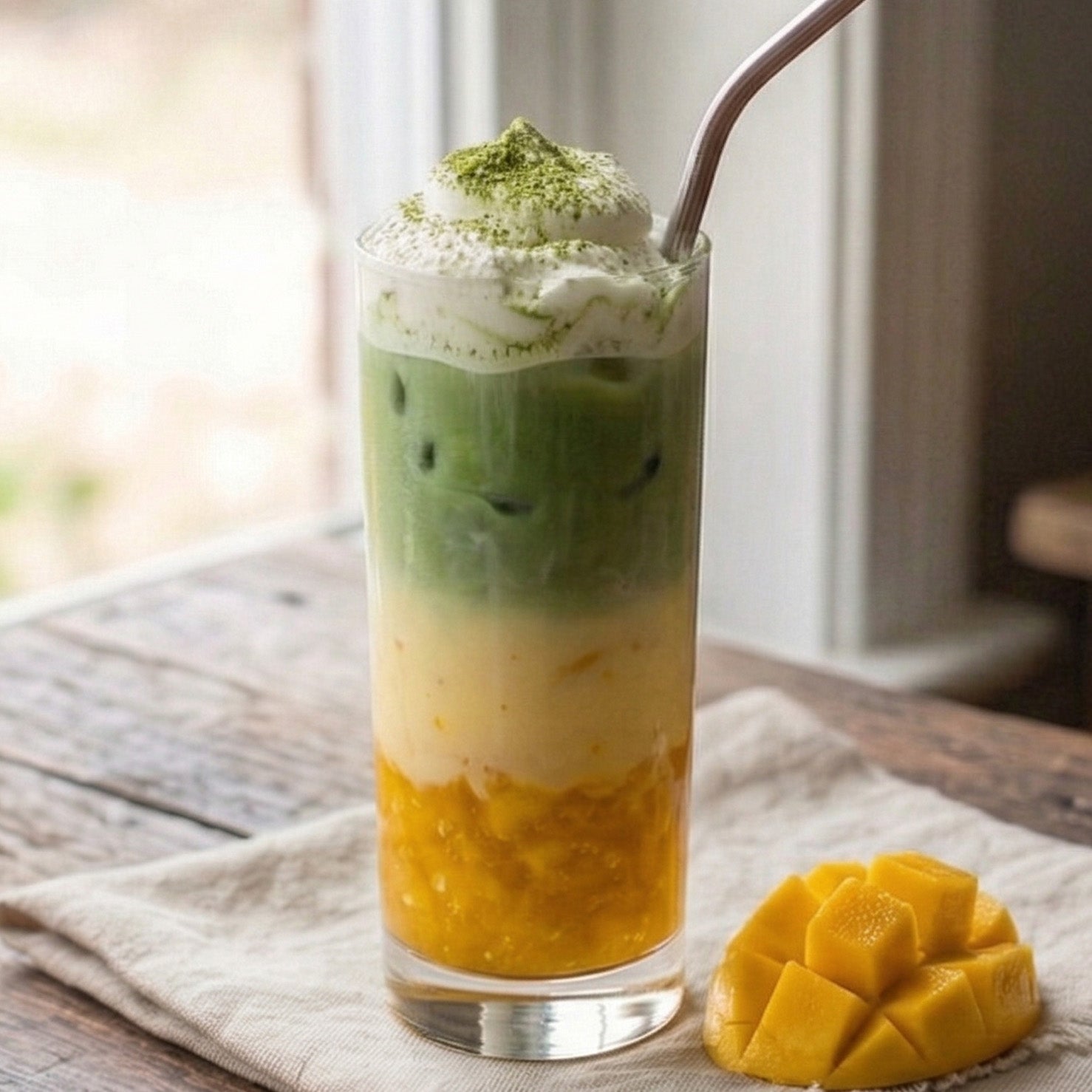 Iced Matcha Mango